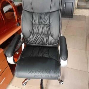 executive chair with plush cushioning
