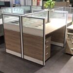 flexible office workstation for small teams