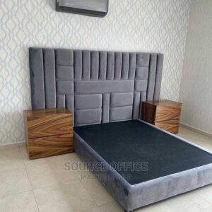 king velvet study bed