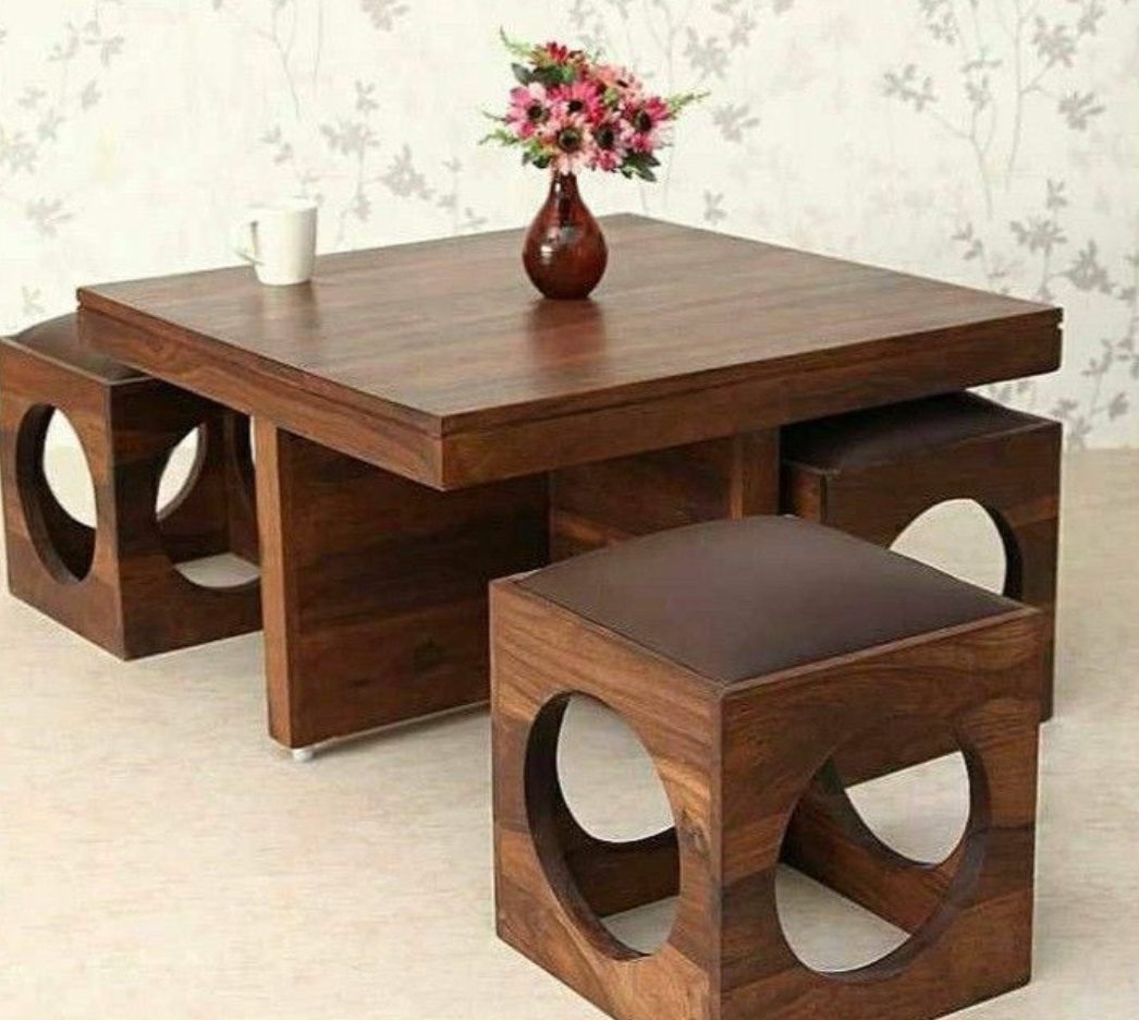 luxury-family-home-centre-table-kampala Luxury Wooden Coffee Table for Modern Family Homes Uganda - Image 1