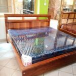 Emperor Solid Timber Bed Frame with High Headboard Kampala