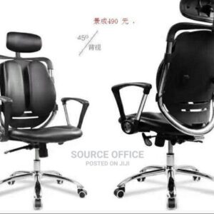 modern headrest manager chair
