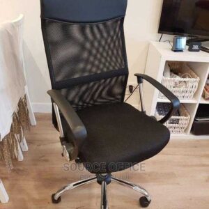 modern office chair with swivel base