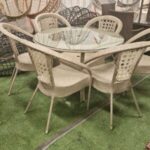 modern rattan outdoor chair set
