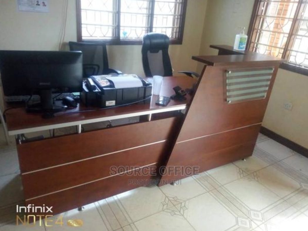 office-reception-desk-for-salons Reception Desk for Business Offices Kampala Uganda SourceOffice Professional Reception Counter - Image 1