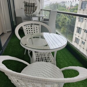 premium 2 seater wicker bistro set