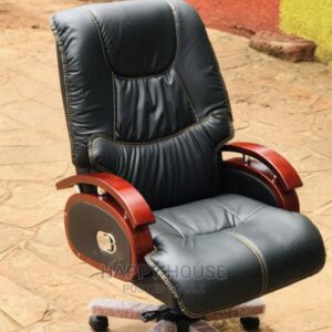 premium black director seat