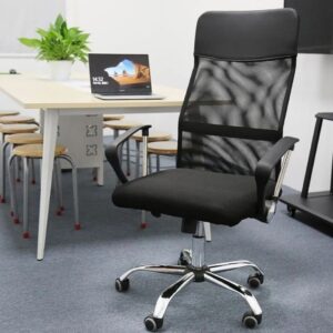 premium black swivel office chair
