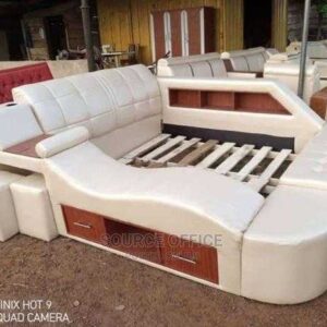 premium grey study bed