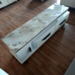 Rustic Wooden TV Console for Family Spaces Uganda