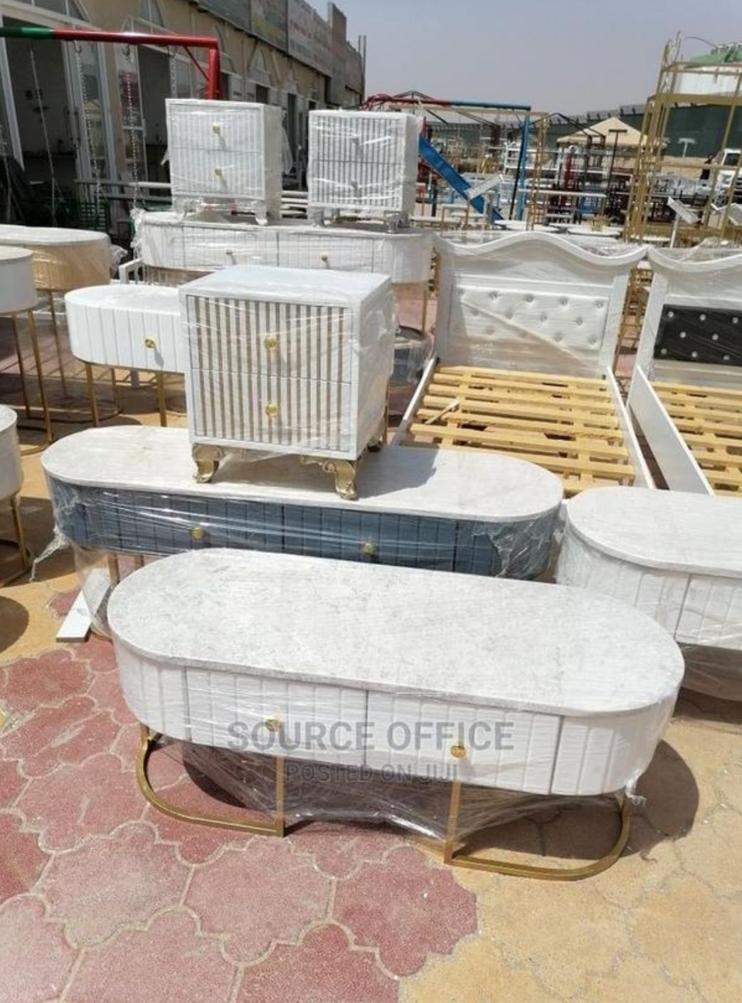 premium-square-centre-table-uganda Premium Square Coffee Table for Stylish Apartments Kampala - Image 1