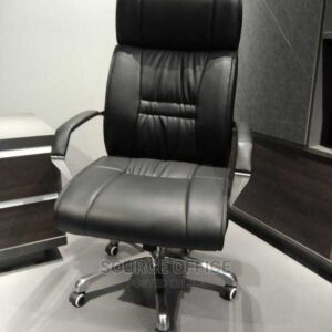 professional burgundy manager seat