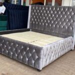 queen desk bed storage