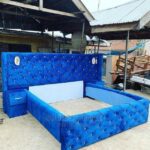 queen storage study bed