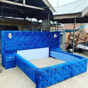 queen storage study bed