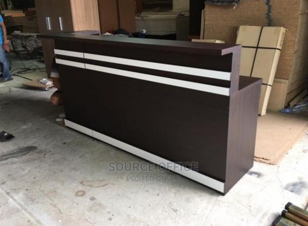 reception-desk-for-service-centers Office Front Desk with Storage Drawers Uganda Kampala Professional Business Reception Desk - Image 1