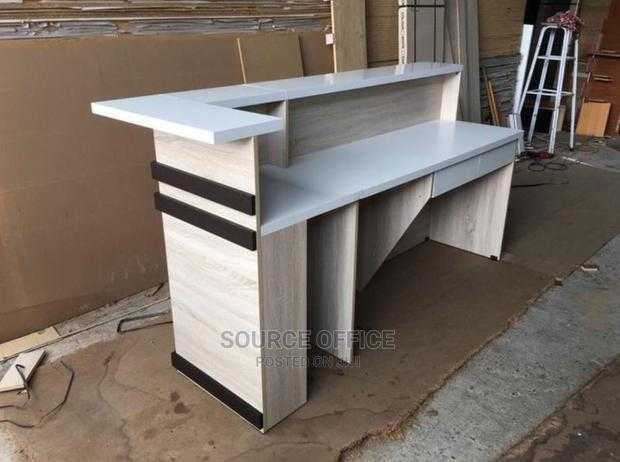 reception-desk-for-small-office-spaces Professional Office Reception Counter Desk Uganda Buy Now - Image 1