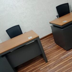 shared office workstation desk