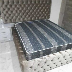 study bed frame grey