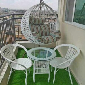stylish garden swing seat with frame