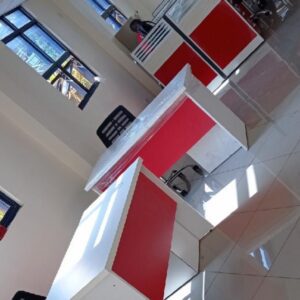 team workspace with storage