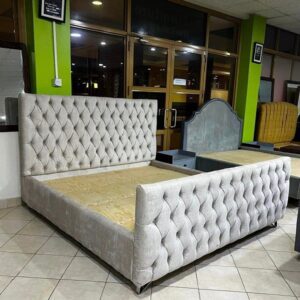 upholstered storage desk bed