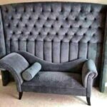 upholstered study bed with drawers