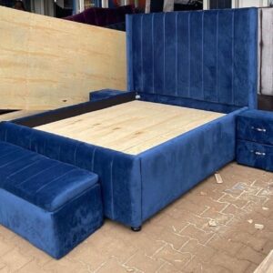 upholstered study storage unit