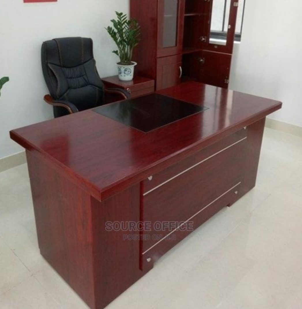 advanced-1400mm-executive-office-desk-with-side-cabinet Advanced 1400mm Executive Office Desk with Side Cabinet - Image 1