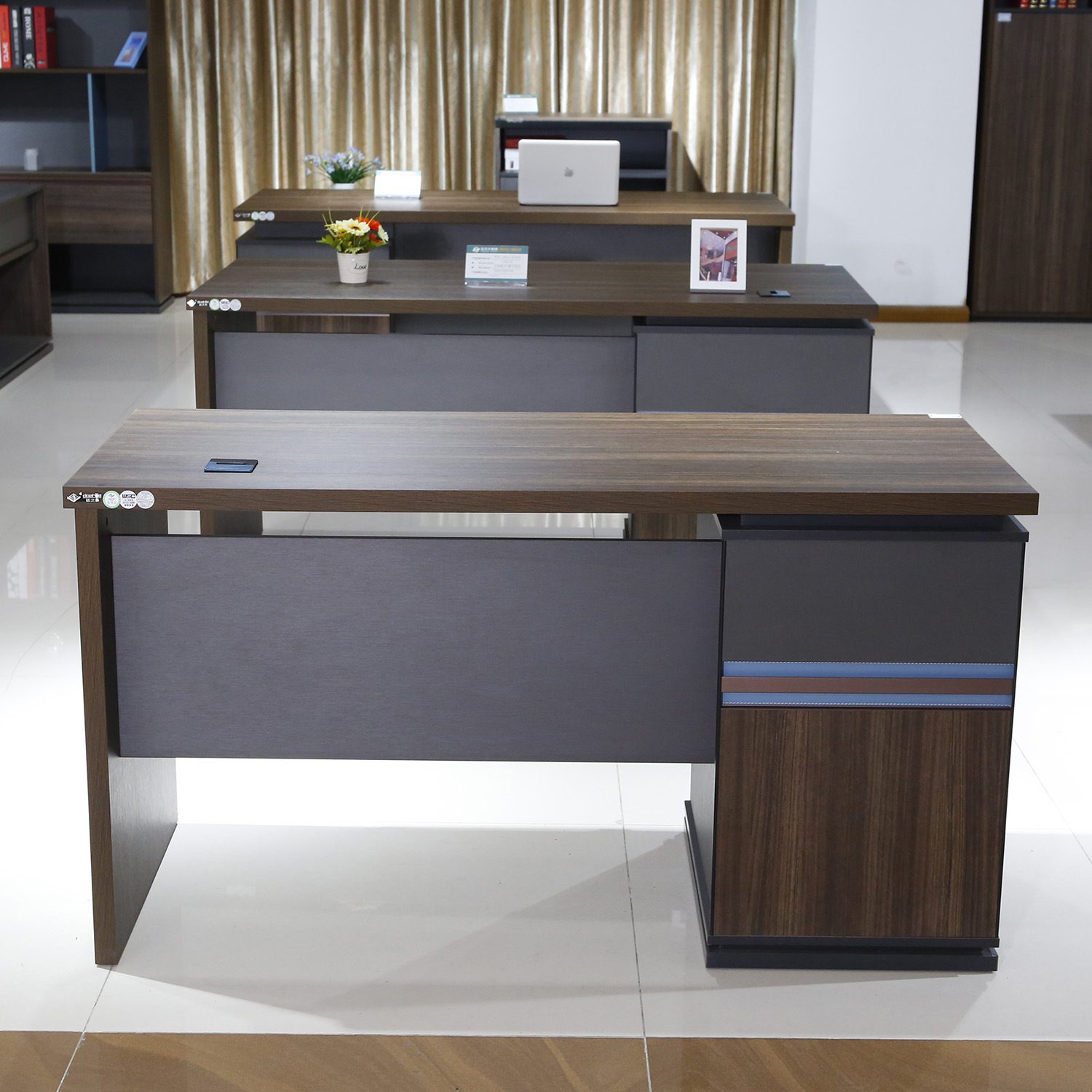 commercial-1400mm-executive-office-desk-executive-collection Commercial 1400mm Executive Office Desk Executive Collection - Image 1