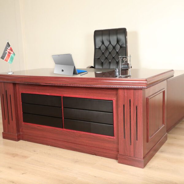 commercial-1400mm-executive-office-desk-for-executive-suites Commercial 1400mm Executive Office Desk for Executive Suites - Image 1