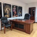 Commercial 1400mm Executive Office Desk Space Saving