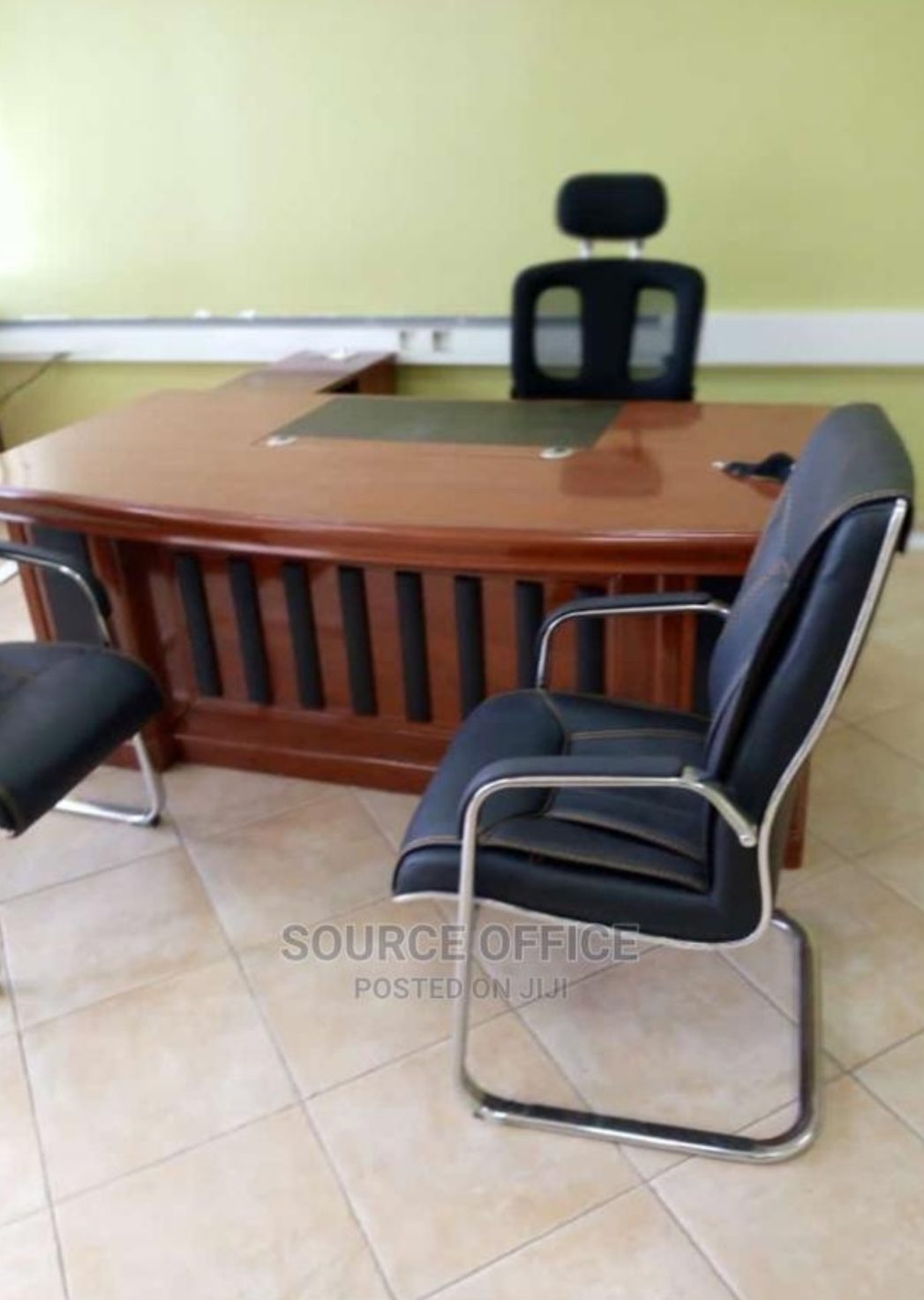 corporate-1400mm-executive-office-desk-heavy-duty Corporate 1400mm Executive Office Desk Heavy Duty - Image 1