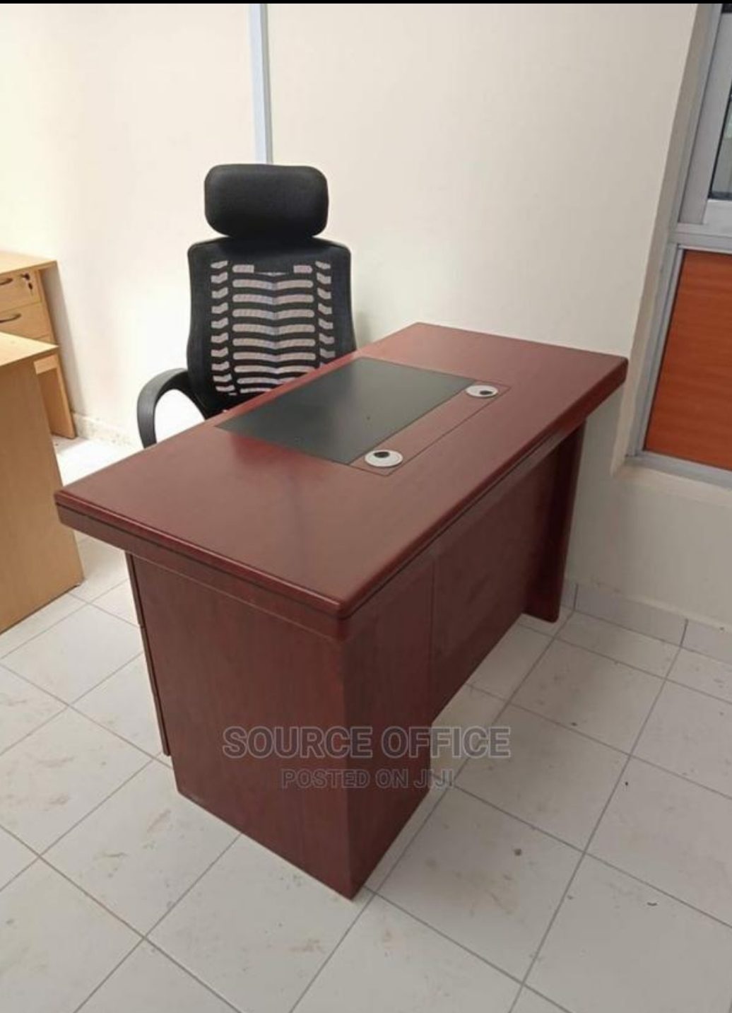 innovative-1400mm-executive-office-desk-with-side-cabinet Innovative 1400mm Executive Office Desk with Side Cabinet - Image 1