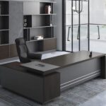 Luxury 1400mm Executive Office Desk for Executive Suites