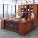 Premium 1400mm Executive Office Desk Space Saving