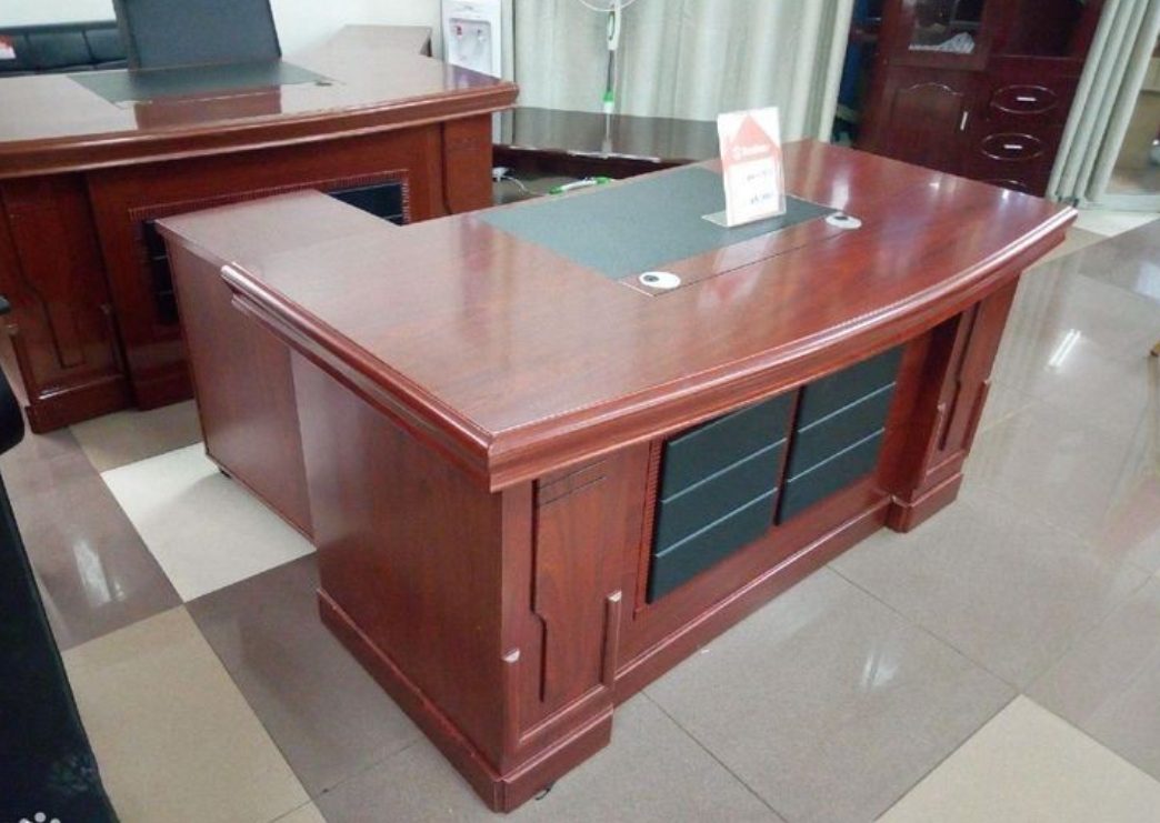 refined-1400mm-executive-office-desk-with-storage-drawers Refined Executive Office Desk with Storage Drawers - Image 1
