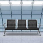 1 seater office waiting bench modern