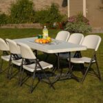 14 seater hdpe folding table