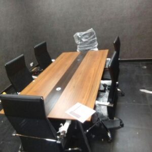 2 4 meter conference table oak