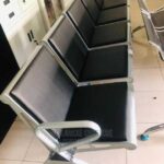2 seat padded waiting bench