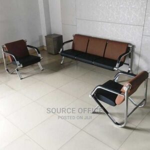 2 seater airport link bench silver