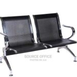 3 seat non padded steel bench