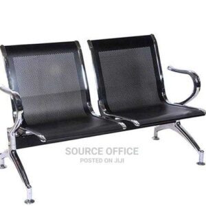 3 seat non padded steel bench