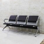 3 seat steel waiting system