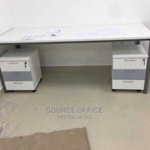 affordable mdf study table side drawers