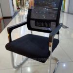 breathable mesh reception chair