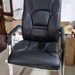 chrome frame visitor chair office