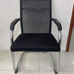 chrome steel guest chair office