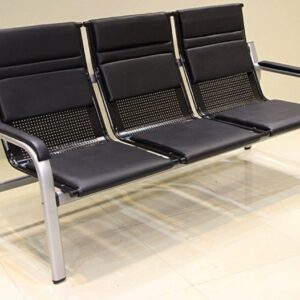 classic 3 seat steel bench